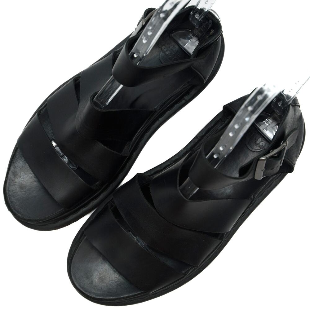 Dr. Marten Black Leather Clarissa Sandals Size 10 - Picture 2 of 12